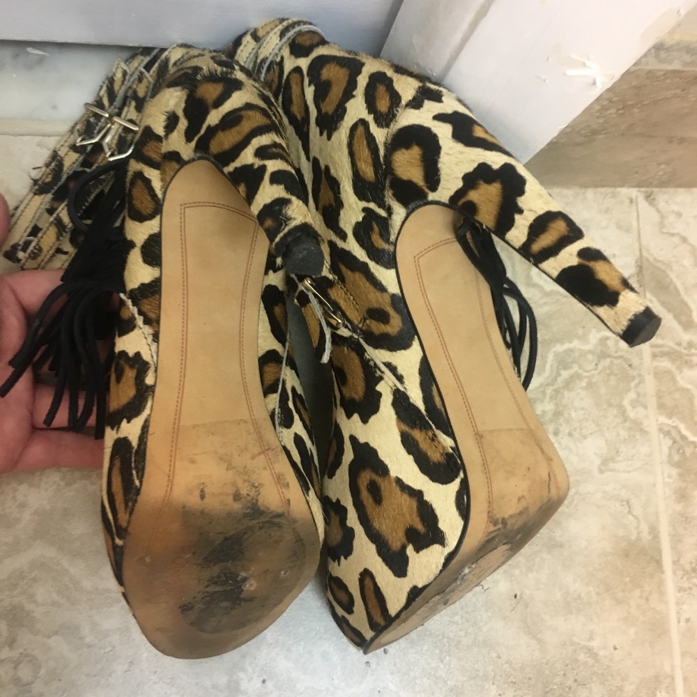 Sam Edelman Keegan Leopard Booties - Picture 5 of 5